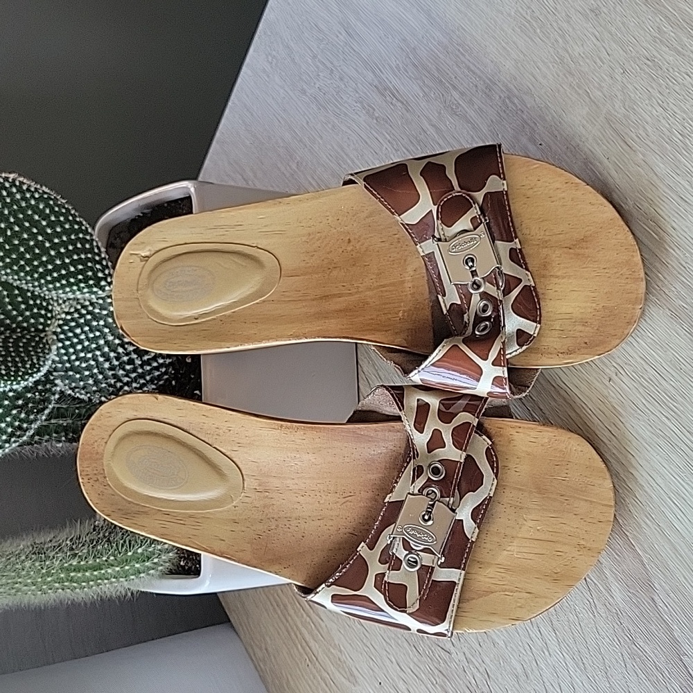 Dr. Scholl's Original wooden exercise sandals